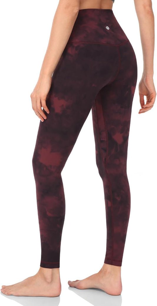 Premium High-Waisted 28''  Essential Leggings - Ultra-Soft Full-Length Yoga & Athletic Pants for Ultimate Comfort